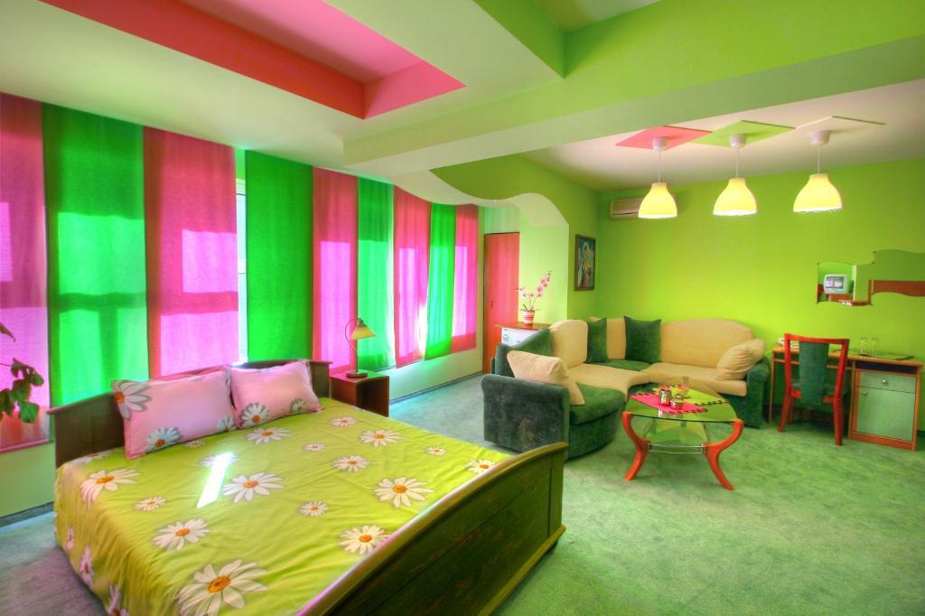 Family Hotel Mania ستارا زاغورا الغرفة الصورة