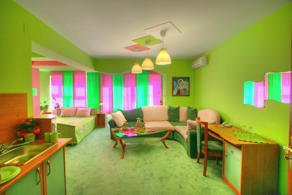 Family Hotel Mania ستارا زاغورا الغرفة الصورة